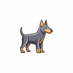 dog cartoon vector