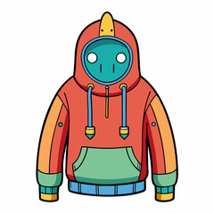 vector illustration of a sweater