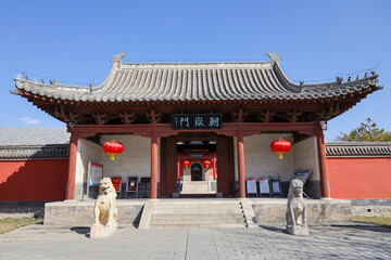 Obraz premium Beiyue Temple, Quyang, Baoding, Hebei, China