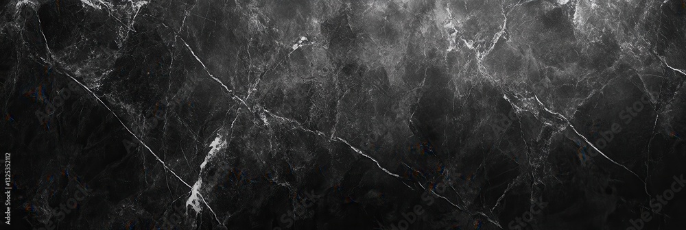 Poster elegant gray marble texture with white veins for sophisticated design elements