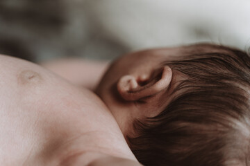 newborn baby sleeping