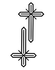 Cross illiustration