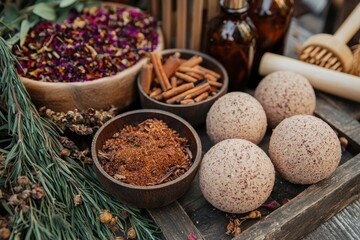 Immerse yourself in a world of sustainable luxury with this eco-conscious spa experience Discover the art of upcycling with bath accessories crafted from repurposed materials, adding a touch of