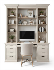 Work from Home in Style – Stunning Home Office Illustrations for Productivity & Inspiration