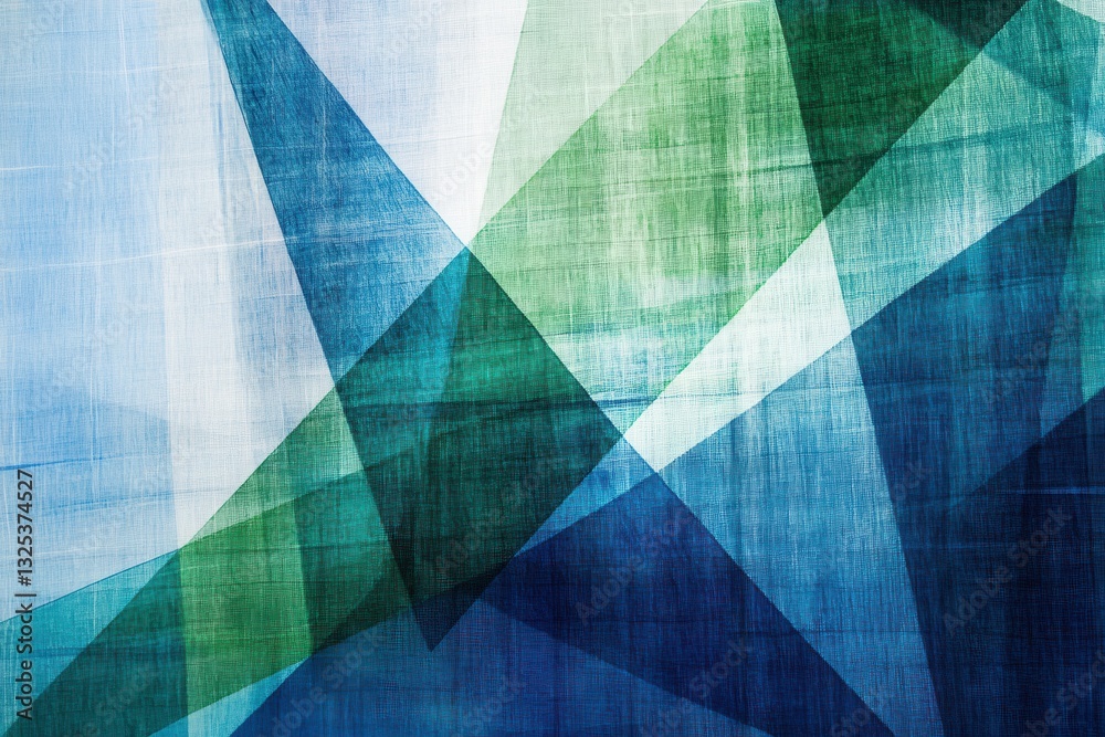 Fototapete Dynamic background featuring intersecting trend lines and a data grid depicting political and economic analysis in cool tones