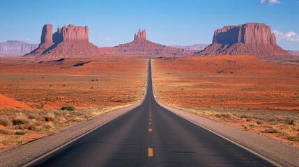 Monument Valley Road: A Journey Through Iconic American West Landscape