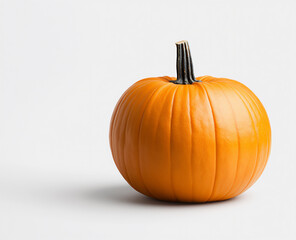 pumpkin, an object photograph of a pumpkin isolated on a white background.