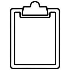 vector illustration of a clipboard with check mark icon