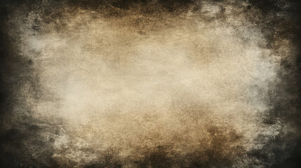 Obraz premium Abstract textured background in sepia tones, darker at the edges, lighter in the center.