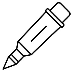 vector illustration of a pencil and eraser