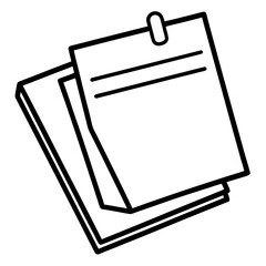 vector illustration of a clipboard 