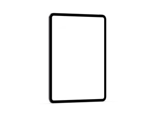 High Quality Tablet Mockup Template in Space Black Color