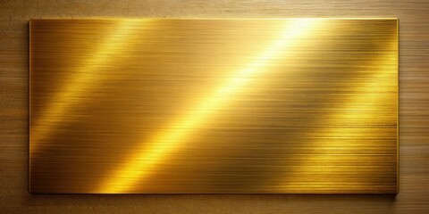 Aerial drone photography captures a wide, textured golden metal plate; high-resolution industrial detail.