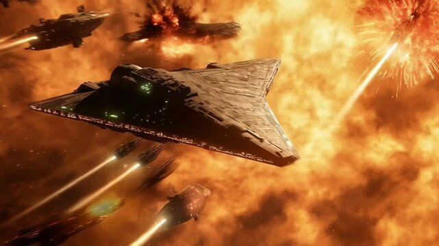 The starship soared through the cosmos, its sleek design glinting against the backdrop of distant galaxies, as the crew prepared for their next interstellar adventure.