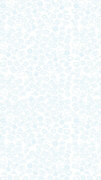 Marketing patterns, business patterns, business icons, marketing icons, social media, media strategy