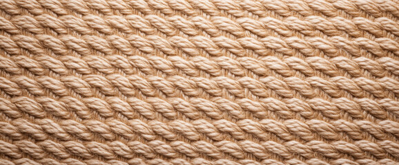 Woven sea grass texture in natural beige color, showcasing intricate patterns and soft, organic feel. Ideal for home decor and design projects