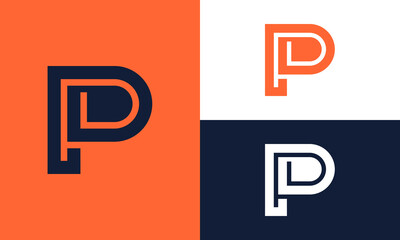 Simple letter P logo