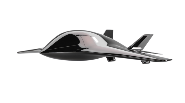 Futuristic sleek aircraft design showcasing advanced aerospace technology and innovation features