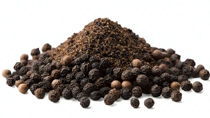 Pepper Ground black pepper on transparent png