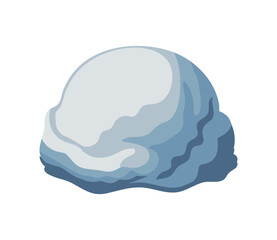 Snow Bank Pile