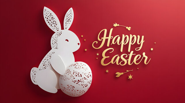 rabbit, easter, bunny, cartoon, holiday, card, vector, animal, illustration, egg, happy, design, art, spring, hare, christmas, greeting, celebration, fun, new, decoration, year, cute, heart, winter