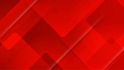 abstract overlapping red geometric background vector illustration, for website design, wallpaper, and business presentation