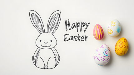 bunny, rabbit, easter, animal, toy, holiday, cartoon, cute, illustration, baby, hare, object, celebration, egg, spring, pink, eggs, vector, ears, stuffed, decoration, chocolate, isolated, fun, art