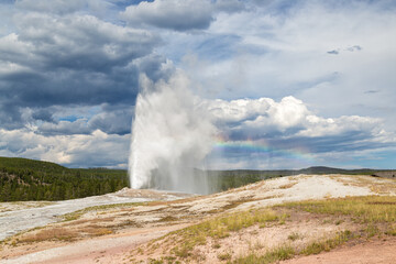 Old Faithful Geyser, Yellowstone National Park