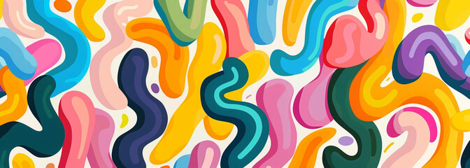 Abstract colorful background, design, illustration, vector, swirl, shape, art, pattern, wave, spiral, rainbow, color, texture, wallpaper, light, decoration, lines, symbol, 3d, colorful, sign, element,