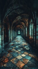 Fototapeta premium Haunted House Dark Gothic Architecture high resolution hd picture