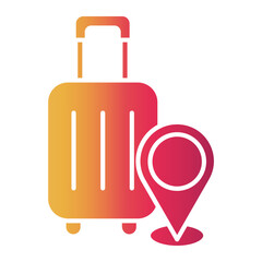 travel Gradient icon