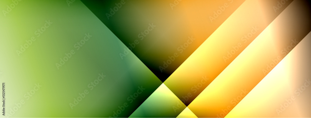 Aufkleber colorful gradient with lines made of shadow and light. creative background