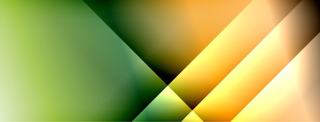 Colorful gradient with lines made of shadow and light. Creative background