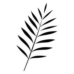 Obraz premium plant branch leaf icon