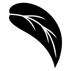 Fototapeta premium leaf icon vector illustration