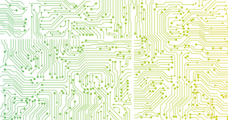 Circuit board abstract background. Vector futuristic illustration.