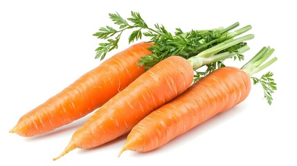 Carrot on white background Fresh Carrot Isolaet