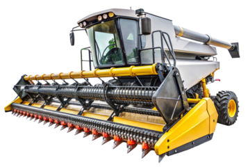 Harvester auger improves crop harvesting efficiency
