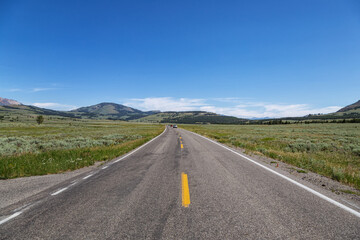 Yellowstone National Park in Wyoming