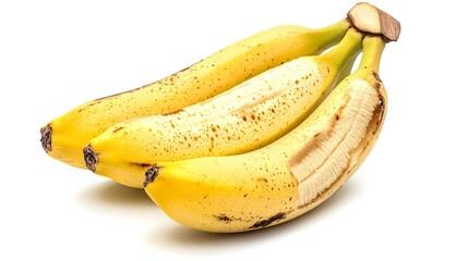 Bananas Skin isolated on white background