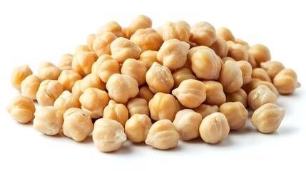 Chickpeas raw and uncooked