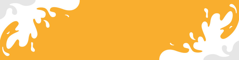 Creative Flowing Footer Template with Futuristic Style