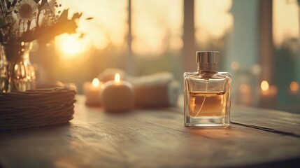 Romantic Evening Scene Cozy Home Lifestyle Content Soft Lighting Atmosphere Intimate Viewpoint Serenity