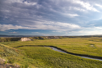 Fototapeta premium Yellowstone National Park in Wyoming