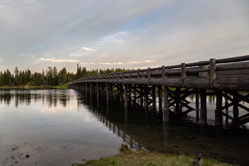 Yellowstone National Park in Wyoming