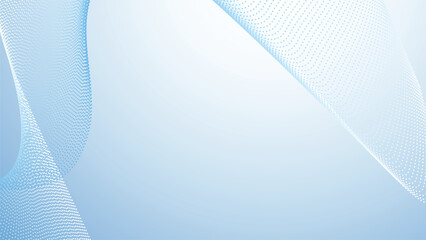 Baby blue gradient with halftone abstract background for backdrop or presentation