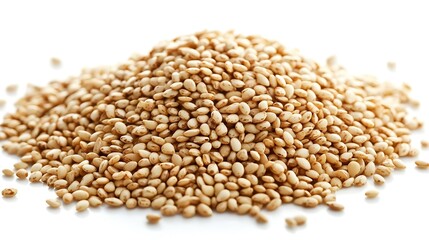 Obraz premium sesame isolated on white background