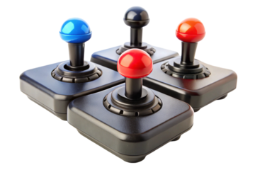 Joysticks offer smooth navigation for gamers