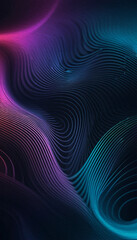 Fototapeta premium Abstract technology background. . Oil paint illustration.
