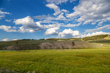 Yellowstone National Park in Wyoming